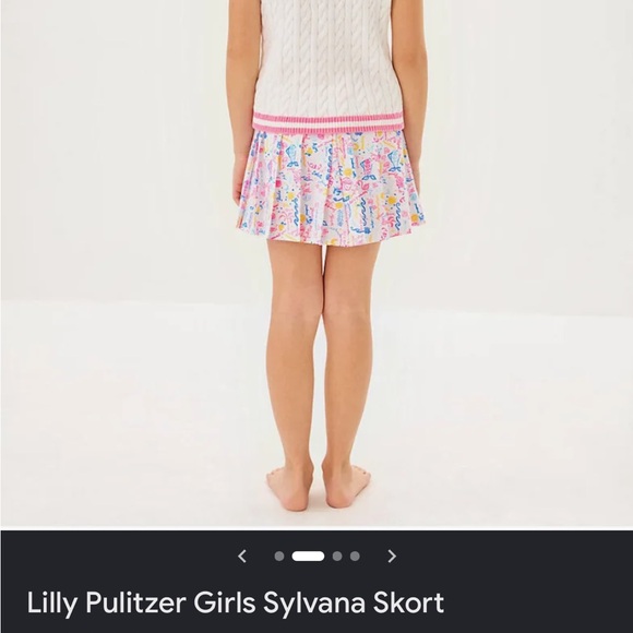 Lilly Pulitzer Other - Lilly Pulitzer Girls Multicolor Skort NWT